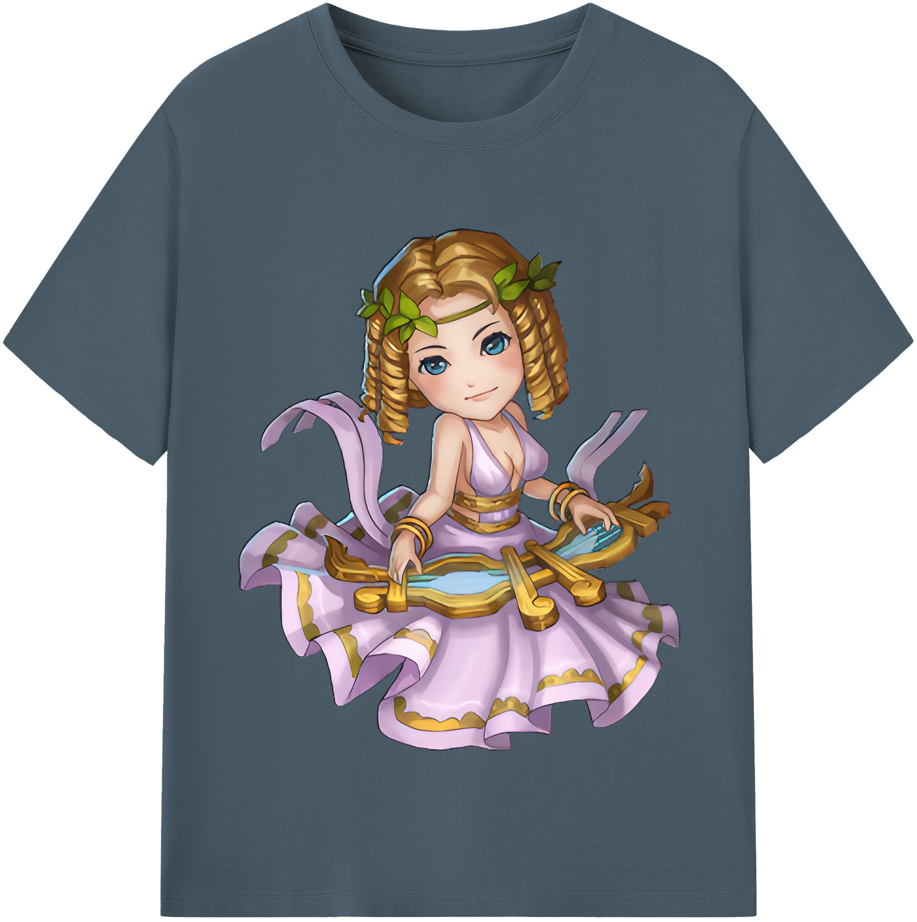 リーグ・オブ・レジェンド League of Legends LOL 綿100％半袖Tシャツ（フロントプリント）